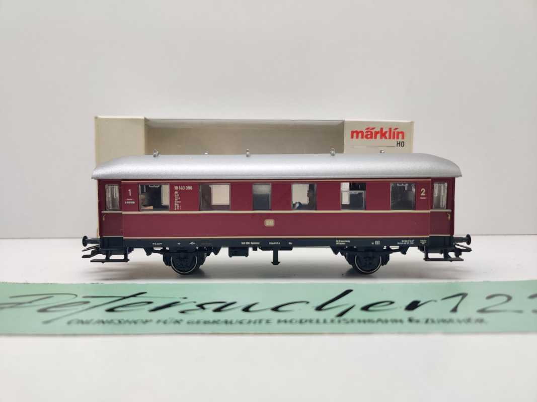 Märklin H0 AC 43351 Einheits-Nebenbahnwagen 1.-2.Kl ABi / NEM / DB / OVP