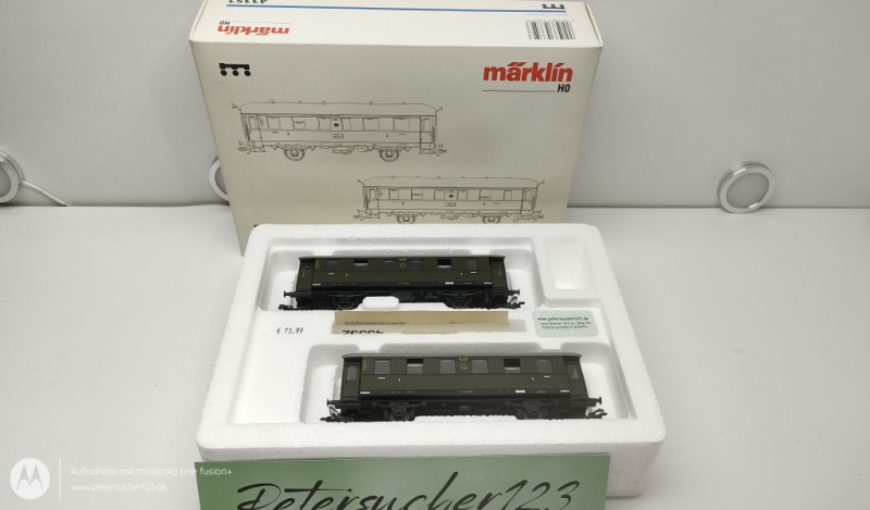 Märklin H0 AC 42352 Wagen-Set Höllental-Bahn  DRG / KKK / OVP