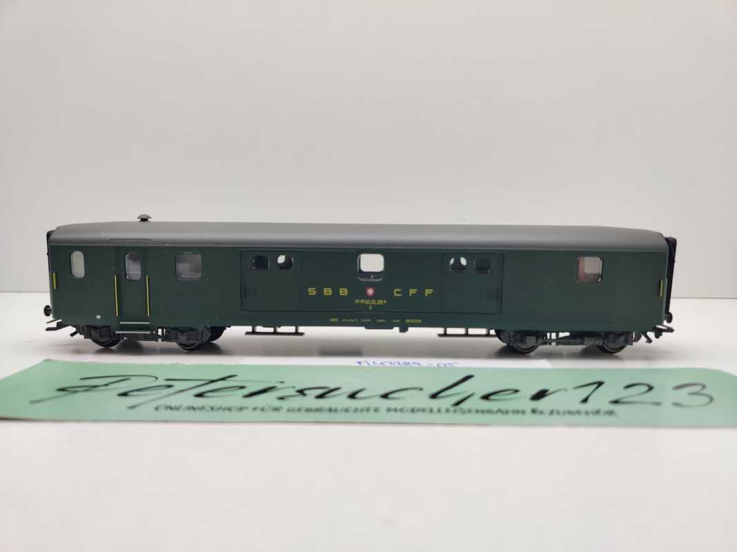Märklin H0 AC 43389-05 Leichtstrahl-Gepäckwagen D aus Set / NEM / SBB