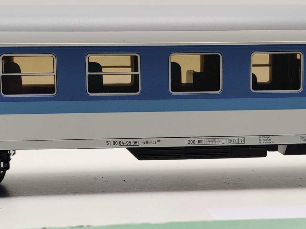 Märklin H0 AC 43503 Schnellzugwagen 2.Kl Fahrradabteil Bimdz268.6 / NEM / DB