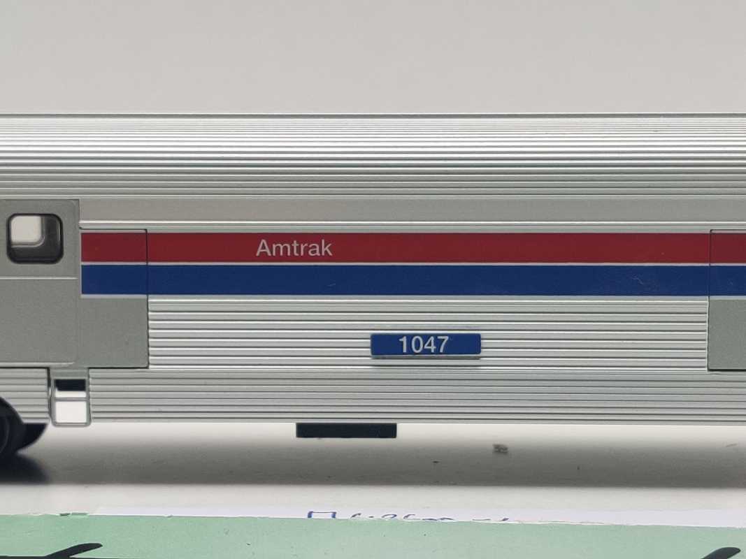Märklin H0 AC 43600-1 Amtrak Streamliner Gepäckwagen aus Set / Licht / NEM / AMTK