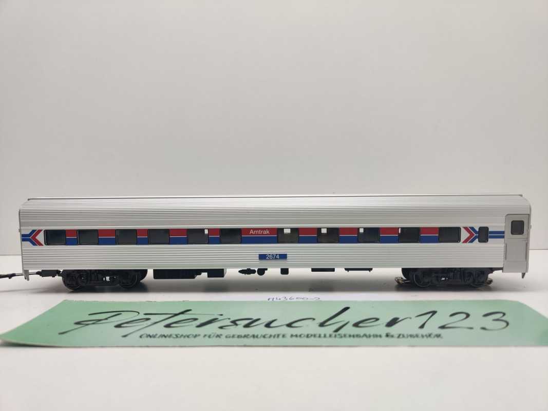 Märklin H0 AC 43600-2 Amtrak Streamliner Schlafwagen aus Set / Licht / NEM / AMTK