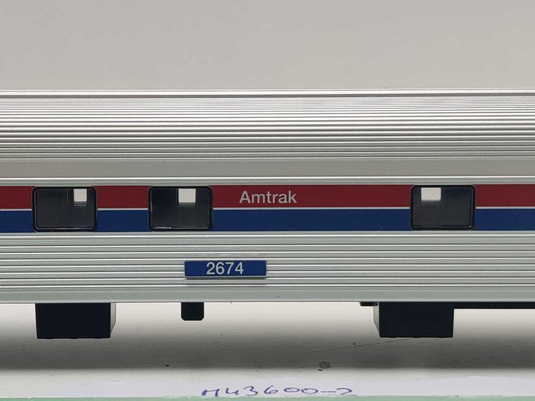 Märklin H0 AC 43600-2 Amtrak Streamliner Schlafwagen aus Set / Licht / NEM / AMTK