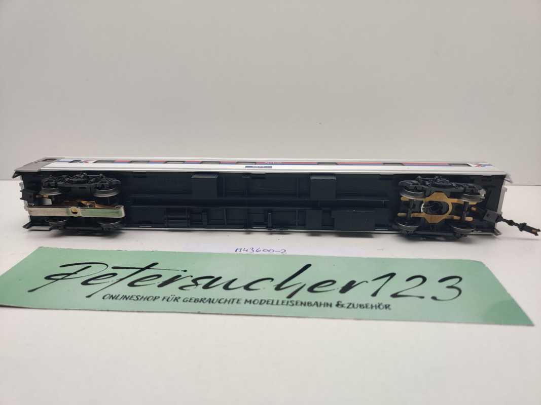 Märklin H0 AC 43600-2 Amtrak Streamliner Schlafwagen aus Set / Licht / NEM / AMTK