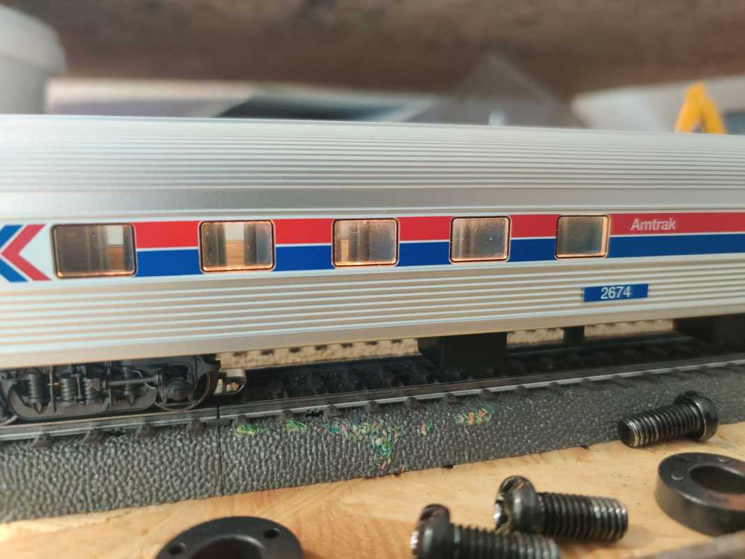 Märklin H0 AC 43600-2 Amtrak Streamliner Schlafwagen aus Set / Licht / NEM / AMTK