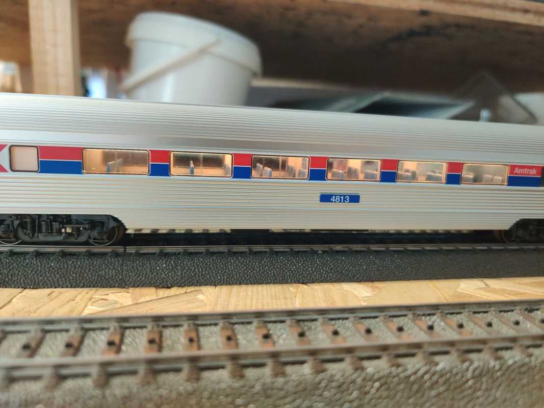 Märklin H0 AC 43600-2 Amtrak Streamliner Großraumwg aus Set / Licht / NEM / AMTK