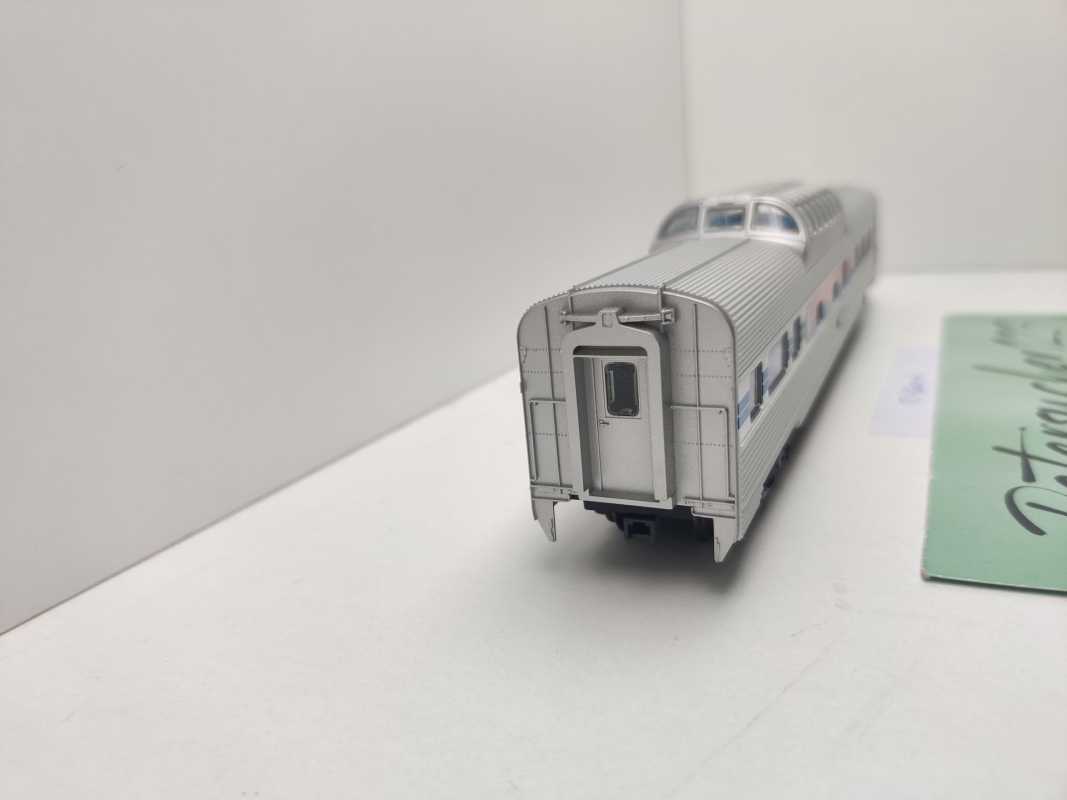 Märklin H0 AC 43600-4 Amtrak Streamliner Aussichtswg aus Set / Licht / NEM / AMTK