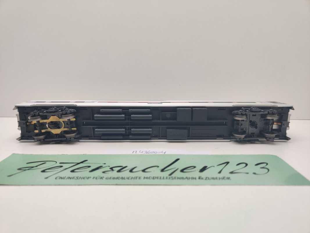 Märklin H0 AC 43600-4 Amtrak Streamliner Aussichtswg aus Set / Licht / NEM / AMTK