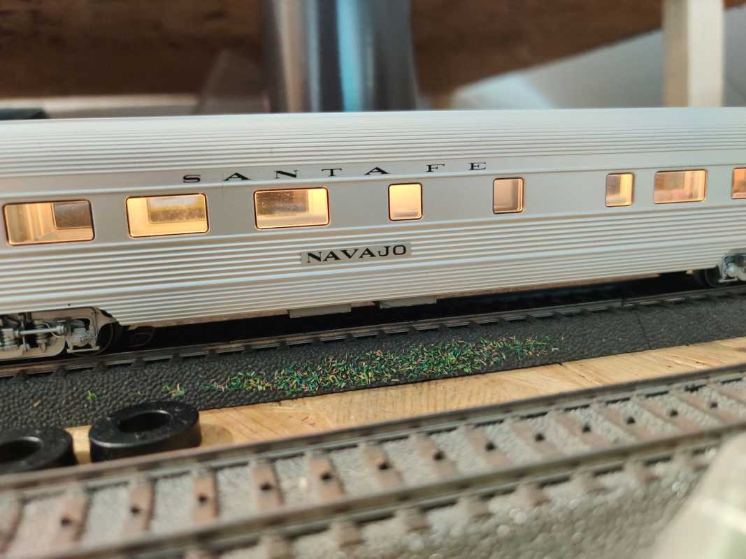 Märklin H0 AC 43604 Observation car Streamliner / Licht / NEM / AT&SF