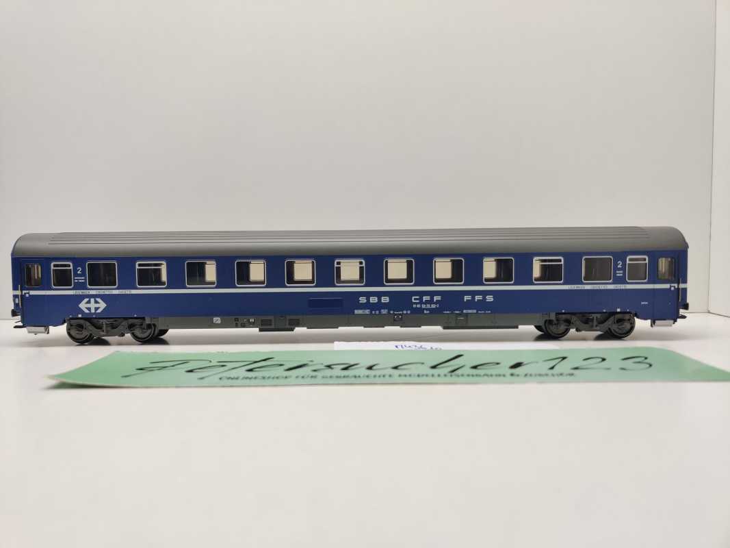 Märklin H0 AC 43610 Liegewagen Eurofirma 2.Kl Bcm / NEM / SBB