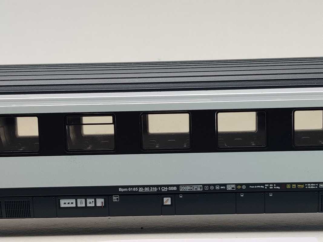 Märklin H0 AC 43672-03 IC Großraumwagen 2.Kl Bpm aus Set / NEM / SBB