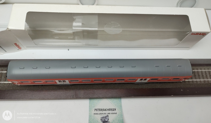 Märklin H0 43806 Nahverkehrswagen 2.Kl. Bnrz451.0 NEM / Licht / DB / OVP