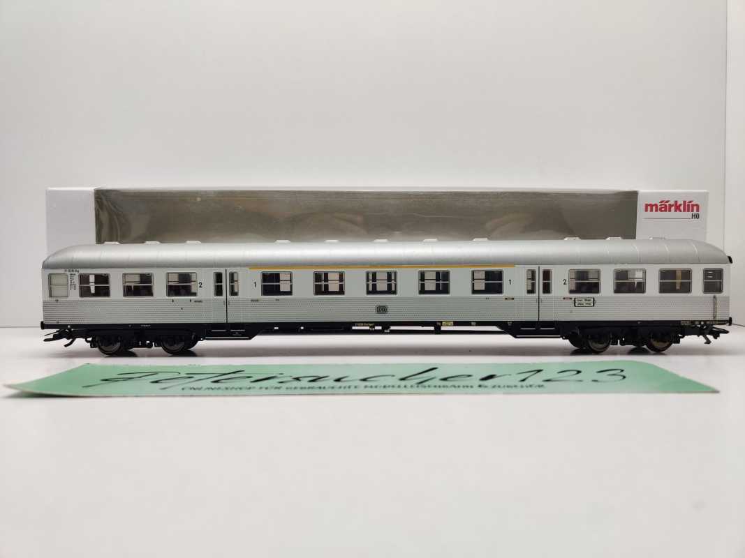 Märklin H0 AC 43810 Nahverkehrswagen "Silberling" 1.-2.Kl / NEM / DB / OVP