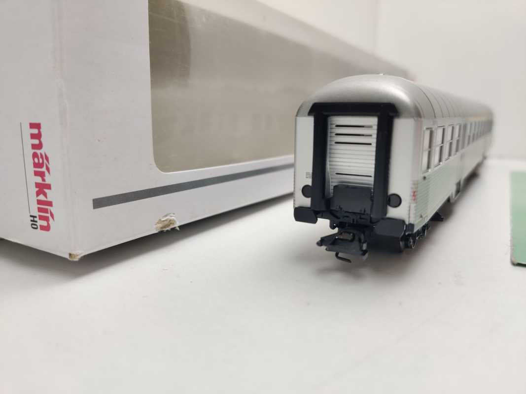 Märklin H0 AC 43810 Nahverkehrswagen "Silberling" 1.-2.Kl / NEM / DB / OVP