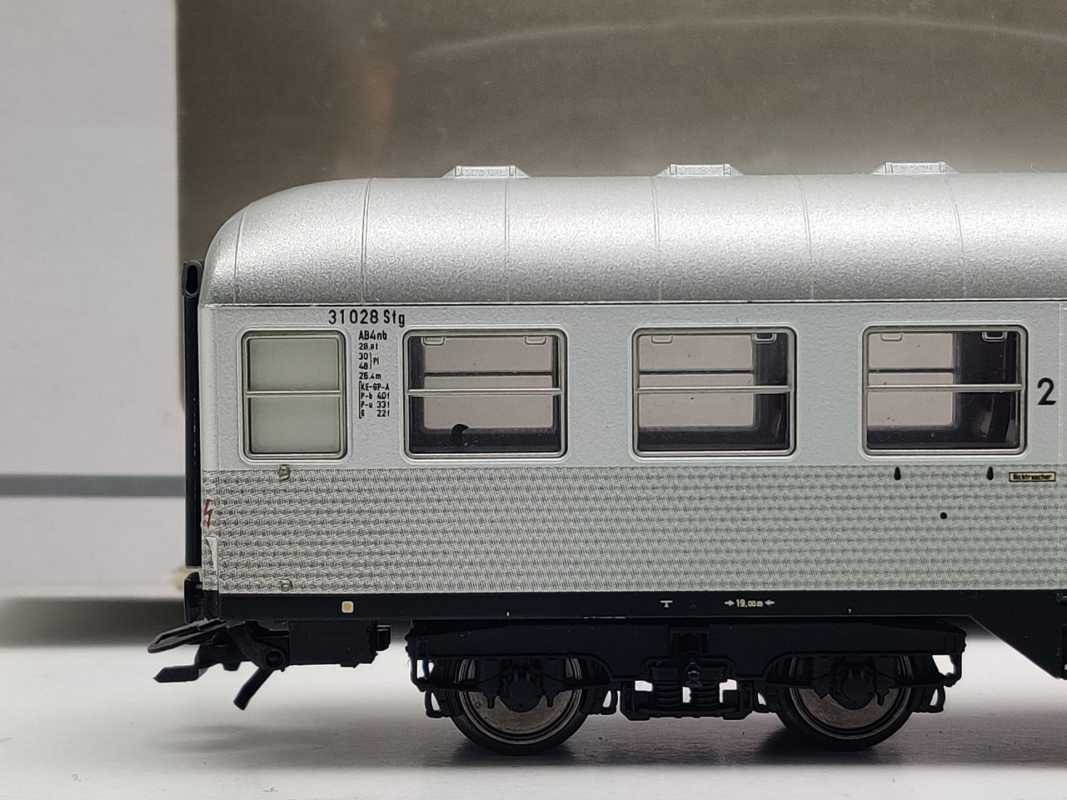 Märklin H0 AC 43810 Nahverkehrswagen "Silberling" 1.-2.Kl / NEM / DB / OVP