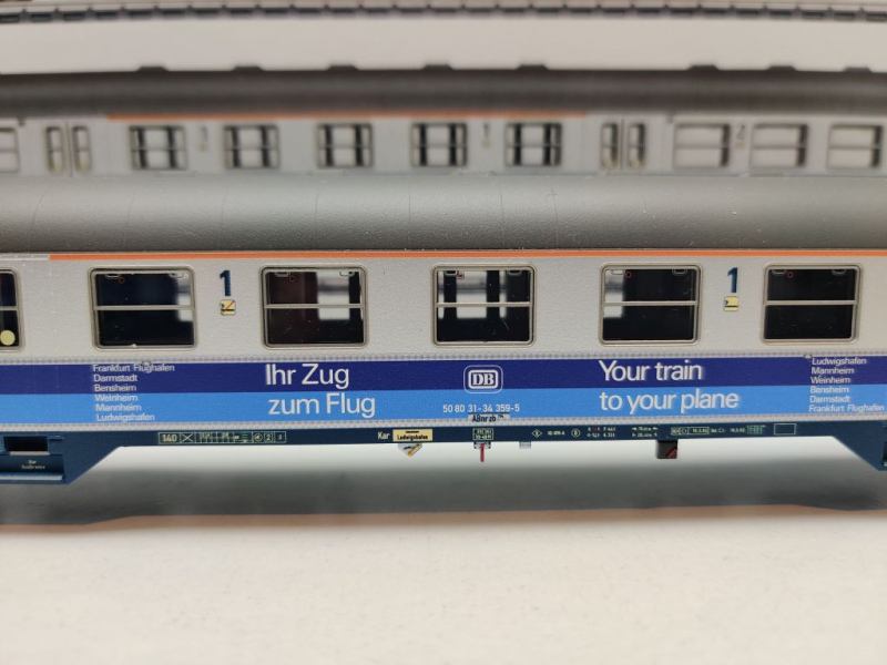 Märklin H0 AC 43815 Nahverkehrswagen-Set "Airport Express / NEM / DB / OVP weiß