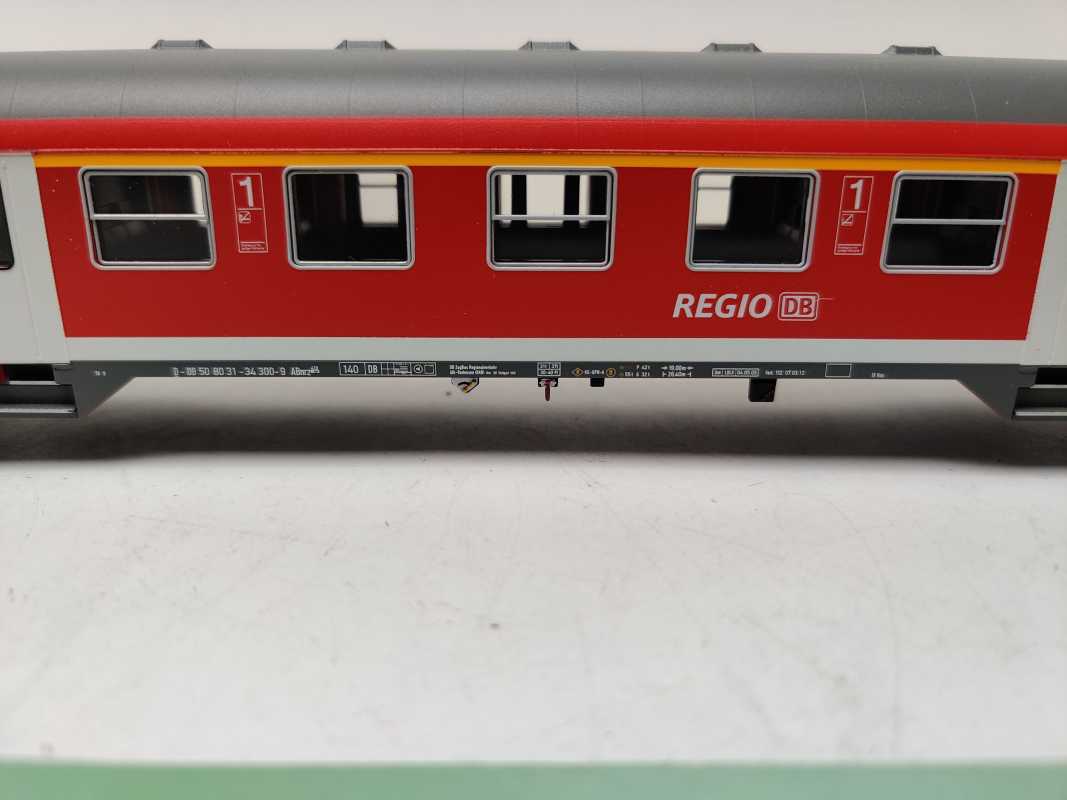 Märklin H0 AC 43816 / Nahverkehrswagens 1./2. Klasse (Bauart ABnrz 418) / DB AG / NEM