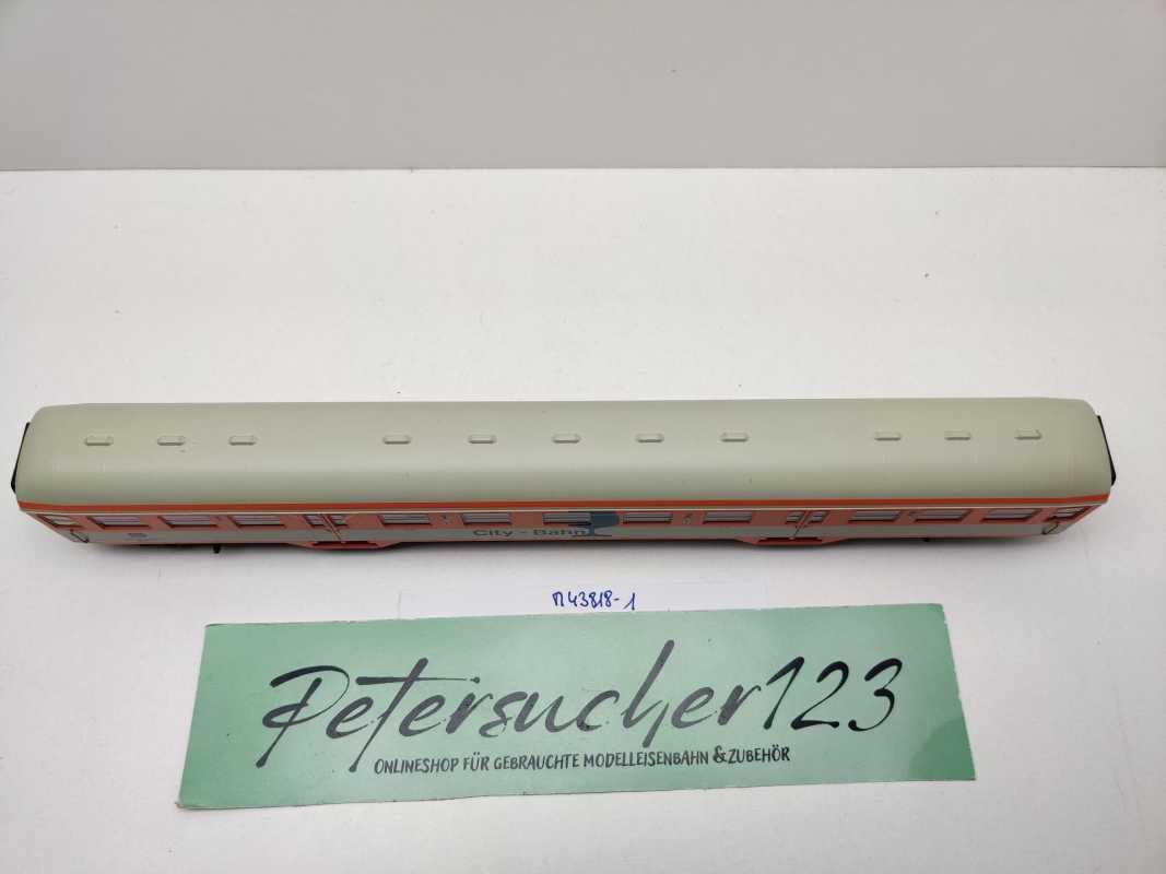 Märklin H0 AC 43818 Nahverkehrswagen "City-Bahn" 1.-2.Kl ABnrzb772 / NEM / DB