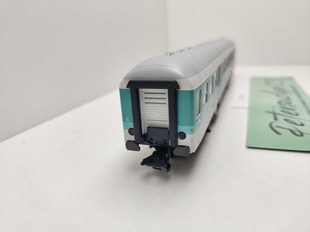 Märklin H0 AC 43834 Nahverkehrs-Steuerwagen "Mintling" 2.Kl / Licht / NEM / DB