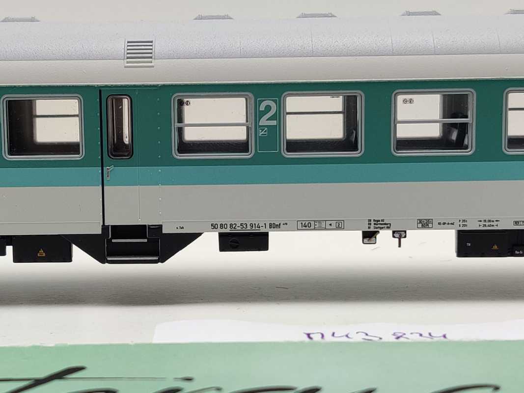 Märklin H0 AC 43834 Nahverkehrs-Steuerwagen "Mintling" 2.Kl / Licht / NEM / DB