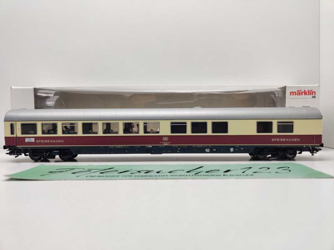 Märklin H0 AC 43866 TEE Speisewagen WRümh132 / Mfx / NEM / DB / OVP