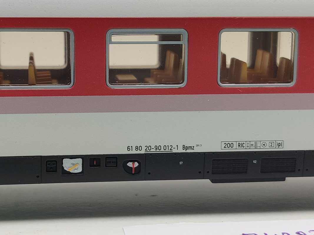 Märklin H0 AC 43876 IC Großraumwagen 2.Kl Bpmz291.3 / NEM / DB