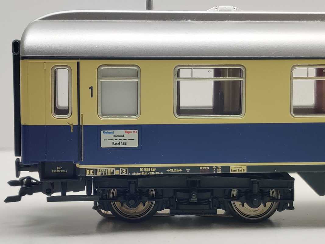 Märklin H0 AC 43880 TEE Aussichtswagen 1.Kl AD4ümh-62 Schleifer / NEM / DB