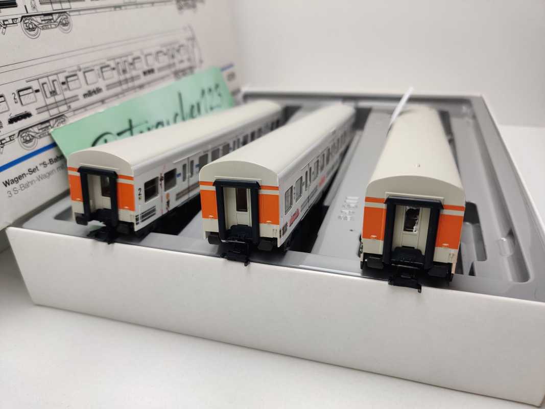 Märklin H0 AC 4390 S-Bahn Wagen-Set "Märklin" / NEM / DB / OVP