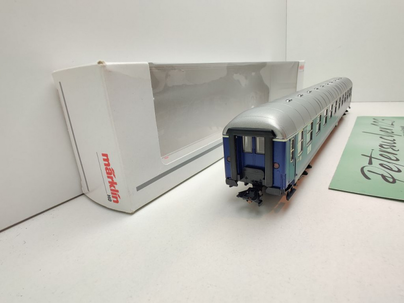 Märklin H0 AC 43910 Abteilwagen 1.Kl A4üm-63 / NEM / DB / ErsatzVP weiß