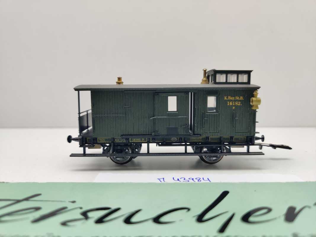 Märklin H0 AC 43984-05 Gepäckwagen P / Licht Kupplung / NEM / K.Bay.Sts.B.