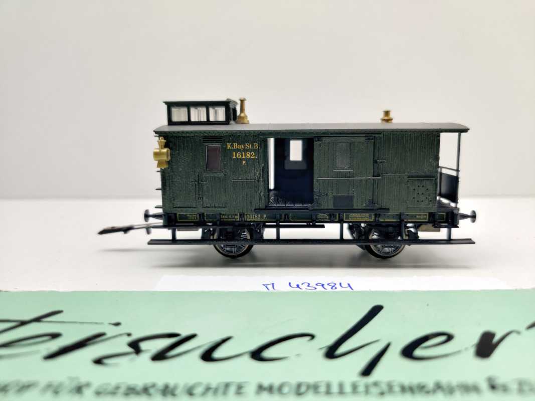 Märklin H0 AC 43984-05 Gepäckwagen P / Licht Kupplung / NEM / K.Bay.Sts.B.