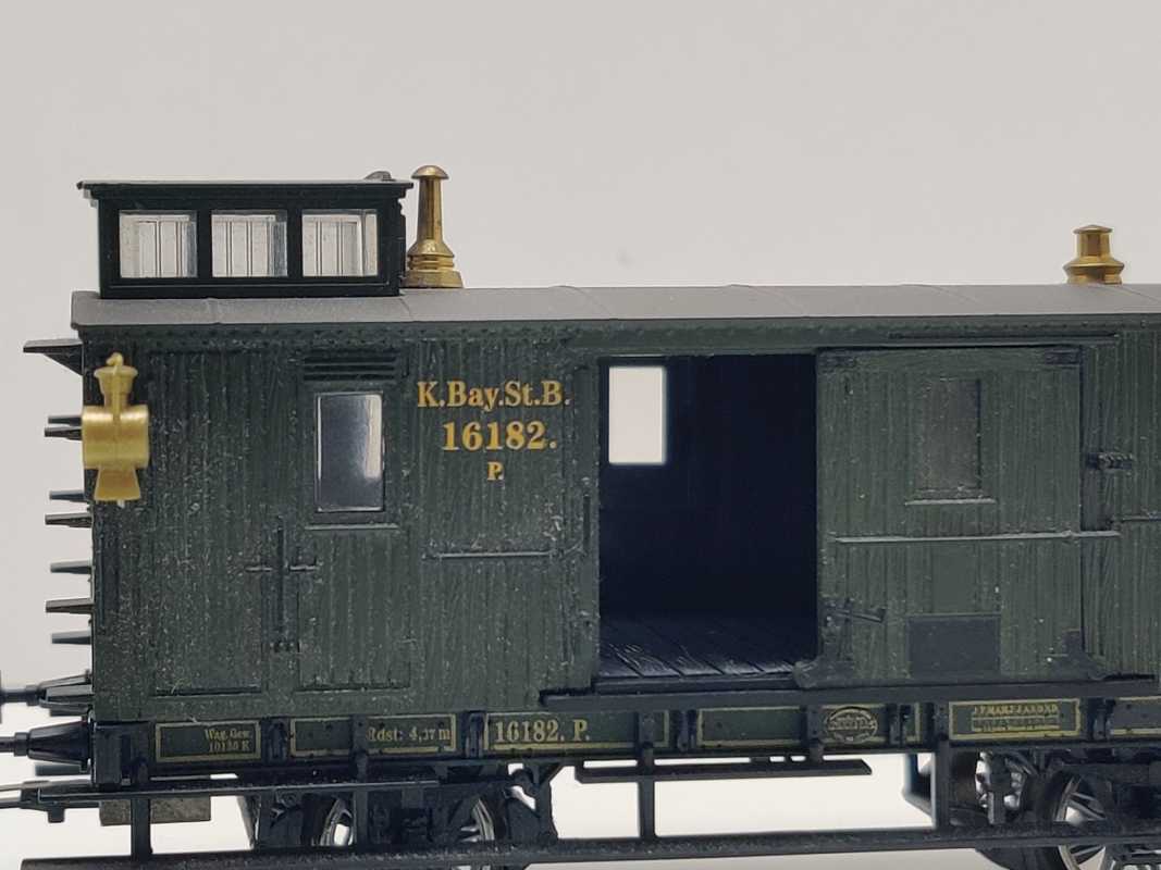 Märklin H0 AC 43984-05 Gepäckwagen P / Licht Kupplung / NEM / K.Bay.Sts.B.