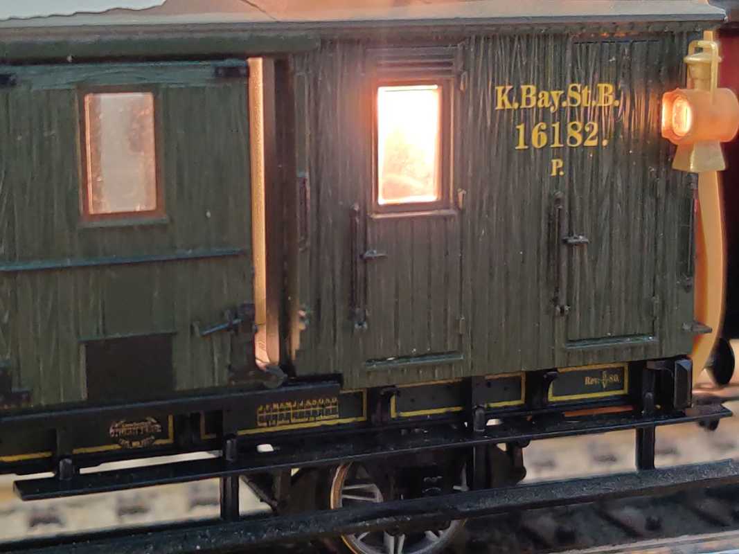 Märklin H0 AC 43984-05 Gepäckwagen P / Licht Kupplung / NEM / K.Bay.Sts.B.