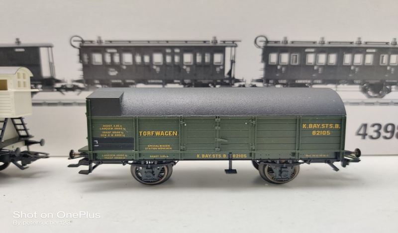 Märklin H0 AC 43985 Bayer. Personenwagen-Set / NEM / K.Bay.Sts.B. / OVP