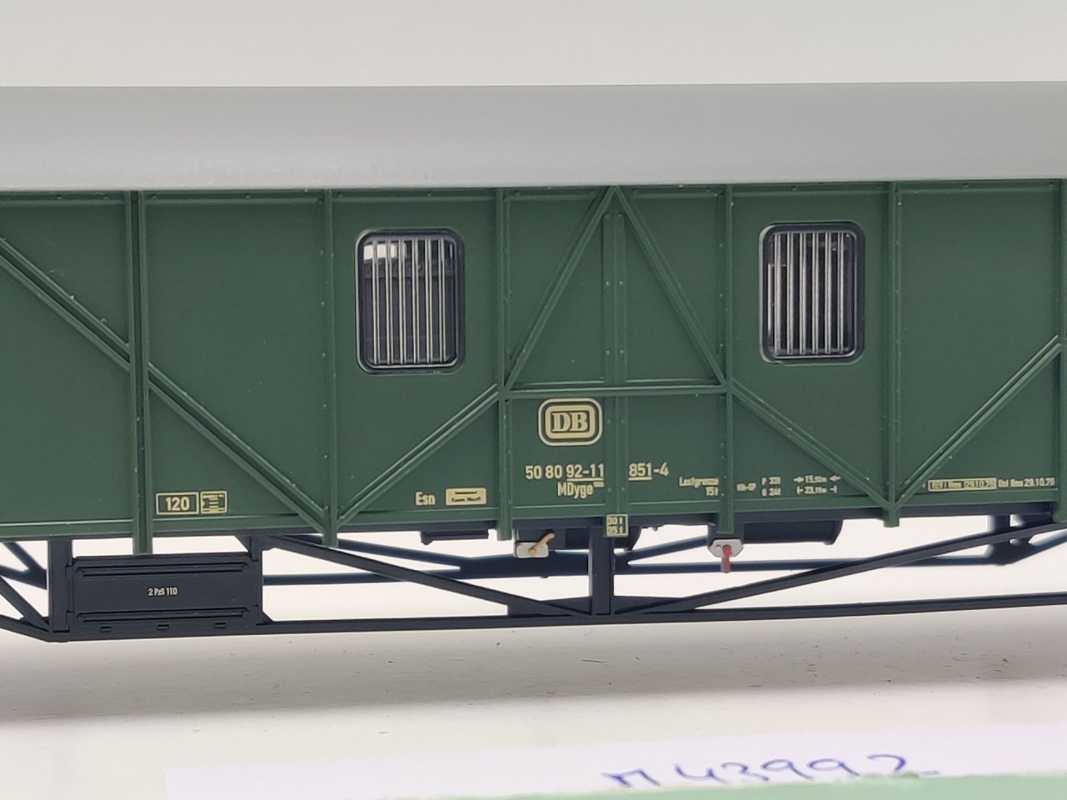 Märklin H0 AC 43992 Behelfsgepäckwagen MDyge986 Schleifer / NEM / DB / OVP