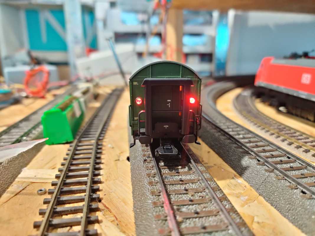 Märklin H0 AC 43992 Behelfsgepäckwagen MDyge986 Schleifer / NEM / DB / OVP