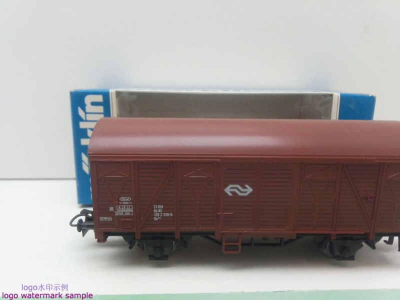 Märklin H0 AC 4402 gedeckter Güterwagen / Gs142 / NS / OVP blau
