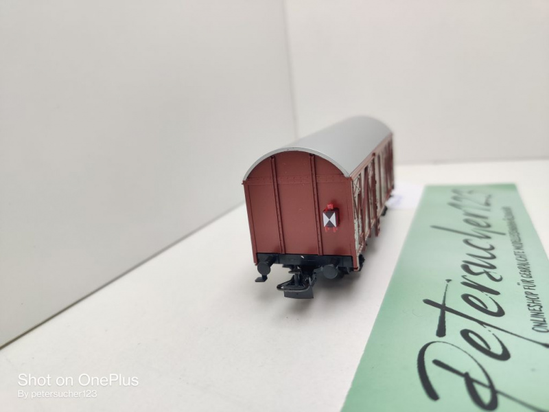 Märklin H0 AC 4411 ged. Güterwagen mit Schlusslicht / Gs-uv213 / DB