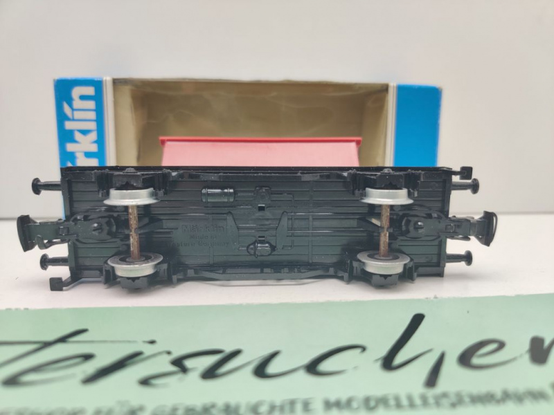 Märklin H0 AC 4413 Kipplore Kippwagen rot / OVP blau