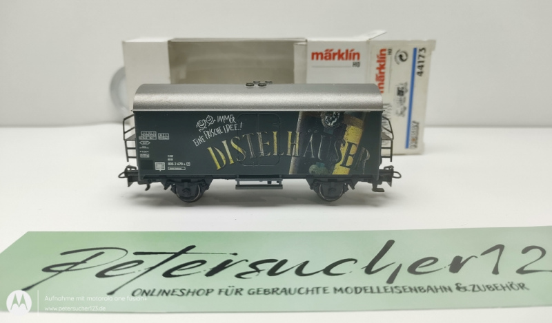 Märklin H0 4414 Gedeckter Güterwagen "Bananenwagen" in OVP  GW5 D1220iser" in OVP  GW3 D1220