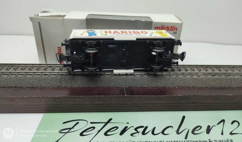 Märklin H0 AC 44174 Kühlwagen "Haribo" / Ichqrs377 / Privat, DB / OVP