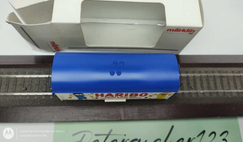 Märklin H0 AC 44174 Kühlwagen "Haribo" / Ichqrs377 / Privat, DB / OVP