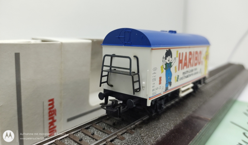 Märklin H0 AC 44174 Kühlwagen "Haribo" / Ichqrs377 / Privat, DB / OVP