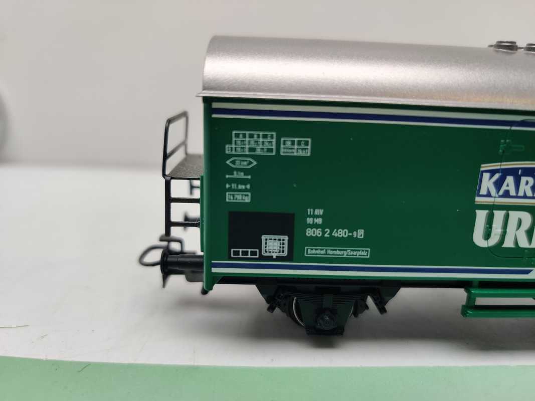Märklin H0 AC 44184 / zweiachsiger Bierwagen (Kühlwagen der Bauart Ichqrs 377 / DB