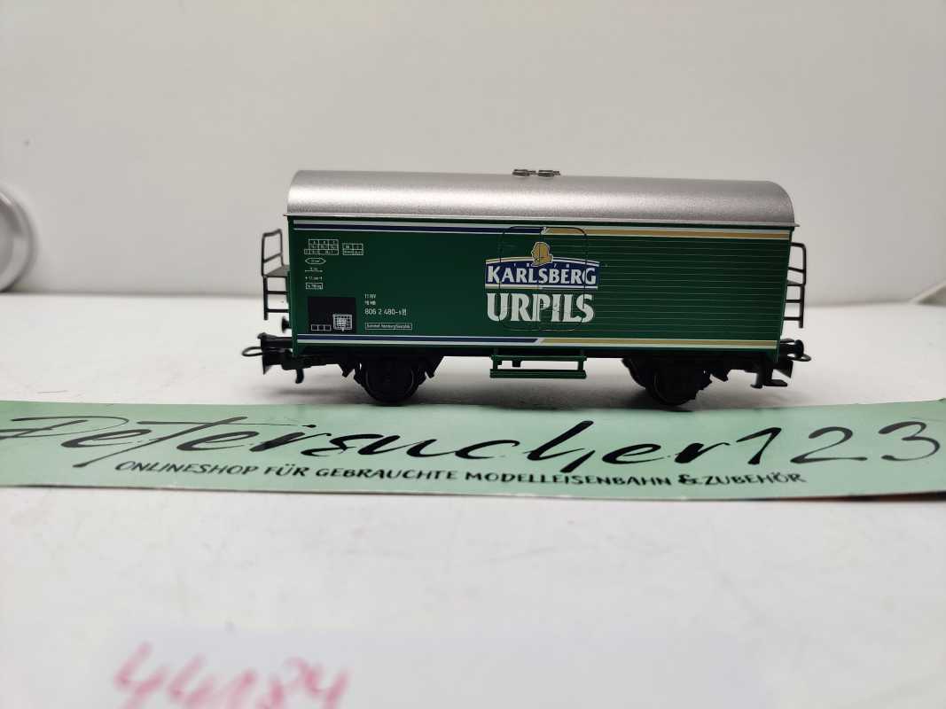 Märklin H0 AC 44184 / zweiachsiger Bierwagen (Kühlwagen der Bauart Ichqrs 377 / DB