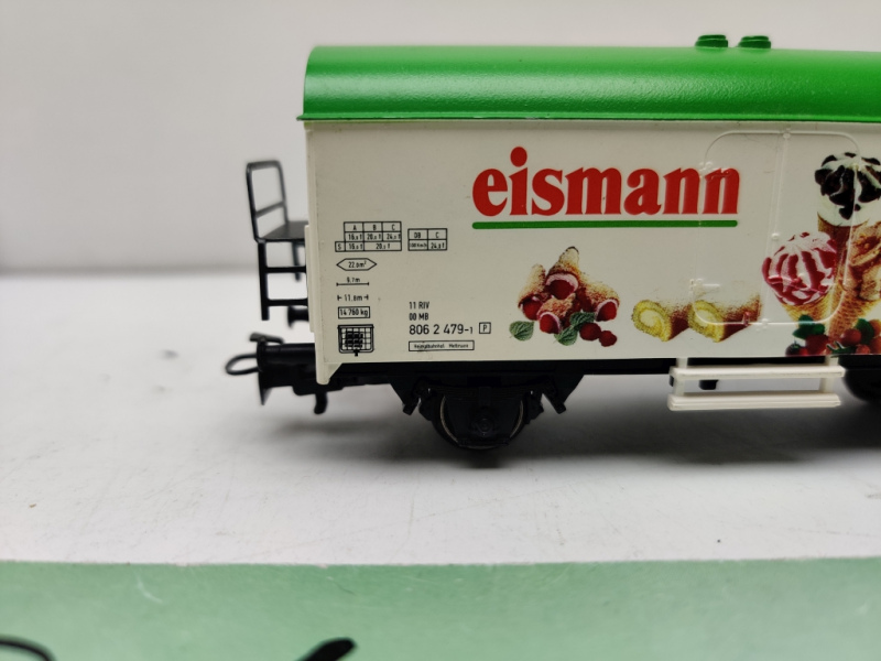 Märklin H0 AC 44185 Kühlwagen "Eismann" / Ichqrs 377 / Privatwagen