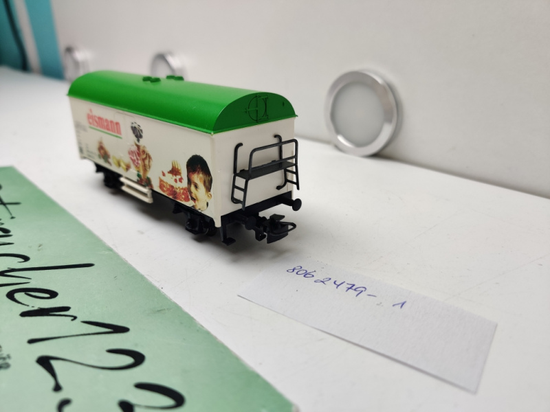 Märklin H0 AC 44185 Kühlwagen "Eismann" / Ichqrs 377 / Privatwagen