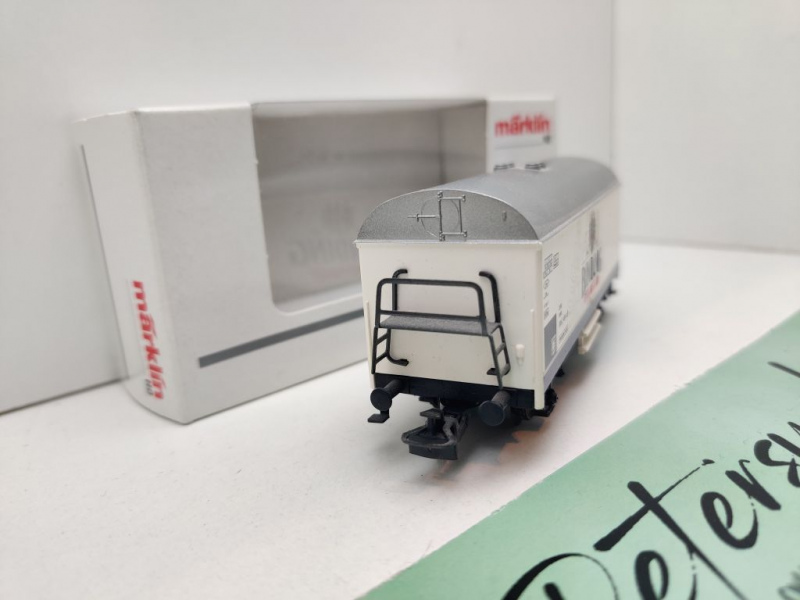 Märklin H0 AC 44189 Kühlwagen "Binding" / Ichqrs377 / P, MB / OVP weiß