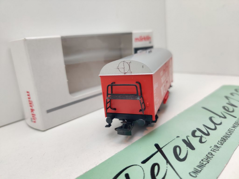 Märklin H0 AC 44199 Kühlwagen "Wir-Wollen-Wulle" / Ichqrs377 / D-H0 / OVP weiß