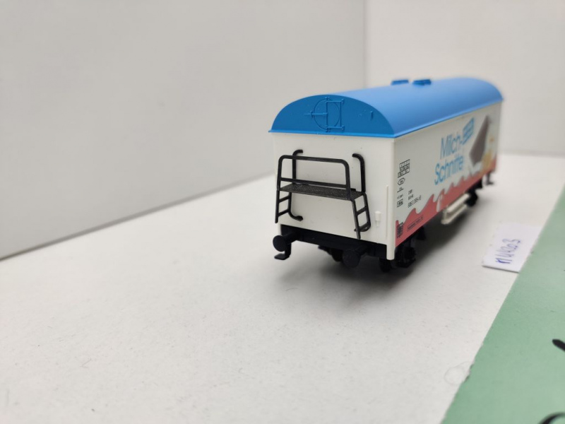Märklin H0 AC 44203 gedeckter Güterwagen "Milchschnitte" Ichqrs377 / Privat
